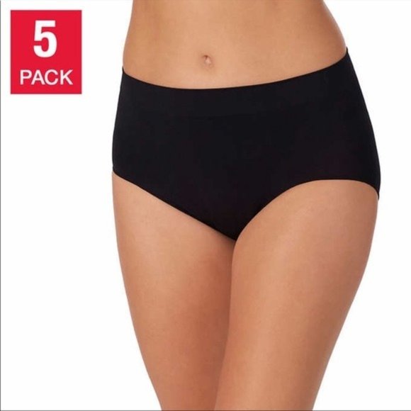 CAROLE HOCHMAN Seamless Brief Panties 5 Pack - NEW - Picture 3 of 8